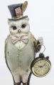 Figurka sowa z zegarkiem 29,5 x 12 x 9,5 cm 5902663216833 - Sklep Mrówka - EREM - eremsklep.pl