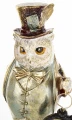 Figurka sowa z zegarkiem 28 x 12 x 10 cm 5902663640324 - Sklep Mrówka - EREM - eremsklep.pl