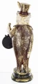 Figurka sowa z zegarkiem 28 x 12 x 10 cm 5902663640324 - Sklep Mrówka - EREM - eremsklep.pl