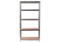 Regał metalowy ocynkowany 5 półek 220 x 110 x 45 cm udźwig 175 kg 5903317702900 - Sklep Mrówka - EREM - eremsklep.pl