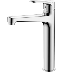 Bateria umywalkowa stojąca nadblatowa Atez chrom