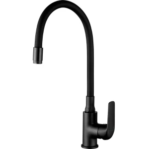 Bateria zlewozmywakowa Elza stojąca z elastyczną wylewką czarny