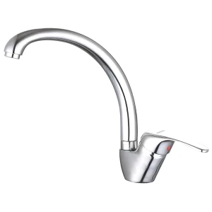 Bateria zlewozmywakowa Inga stojąca z wylewką F chrom