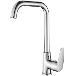 Bateria zlewozmywakowa Sagra stojąca z wylewką L chrom