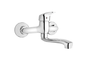 Bateria zlewozmywakowa ścienna Ava New chrom