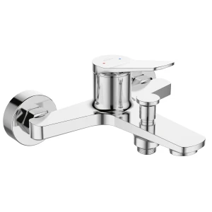 Bateria wannowa ścienna Alonia chrom