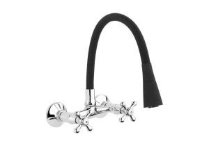 Bateria zlewozmywakowa Roma czarny