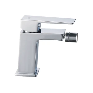 Bateria bidetowa stojąca Paros chrom