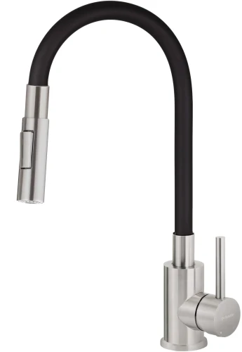 Bateria zlewozmywakowa Luno BOC_B740 stal nero 5907650850427 - Sklep Mrówka - EREM - eremsklep.pl