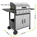 Grill gazowy Brenner G4N z 4 palnikami 5905610255848 - Sklep Mrówka - EREM - eremsklep.pl