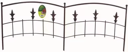 Płotek ogrodowy metalowy Royal 0,4 x 1 m brązowy 3260821700603 - Sklep Mrówka - EREM - eremsklep.pl