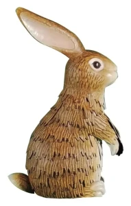 Figurka ozdoba ogrodowa królik 15 x 10 x 25 cm
