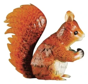 Figurka ozdoba ogrodowa wiewiórka 10 x 26 x 23 cm