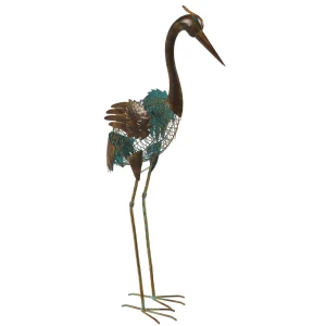 Figurka ozdoba ogrodowa czapla 45 x 22 x 90 cm