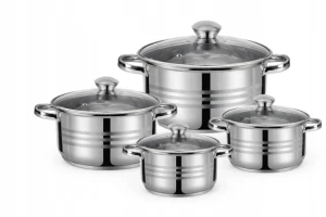Komplet garnków Roma 8-elementowy