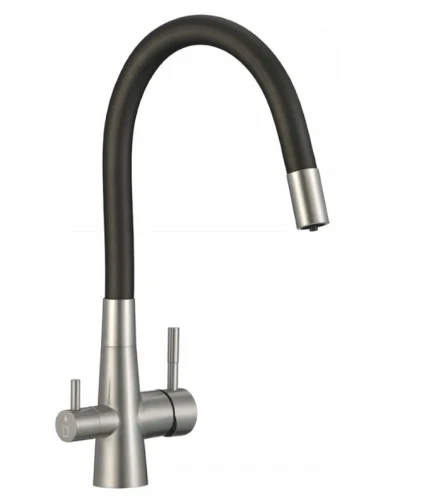 Bateria zlewozmywakowa stojąca Riveco stal czarny z systemem filtrującym Amii 5905358227916 - Sklep Mrówka - EREM - eremsklep.pl