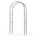 Pergola ogrodowa Mira Łuk 230 x 114 x 37 cm czarny 5905481379872 - Sklep Mrówka - EREM - eremsklep.pl