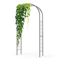 Pergola ogrodowa Mira Łuk 230 x 114 x 37 cm czarny 5905481379872 - Sklep Mrówka - EREM - eremsklep.pl