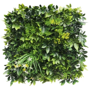 Panel roślinny dekoracyjny ze sztucznych roślin Uśmiech Wiosny 0,25m2 50 x 50 cm