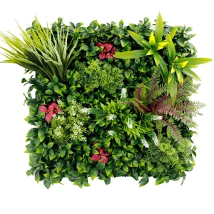 Panel roślinny dekoracyjny ze sztucznych roślin Kwitnący krzew A 0,25m2 50 x 50 cm