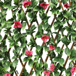 Kratka ze sztucznych roślin Bugenwilla 100 x 200 cm