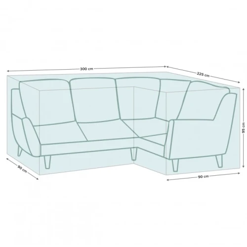 Pokrowiec na narożnik ogrodowy 300/225x90x95 cm 5905610250690 - Sklep Mrówka - EREM - eremsklep.pl