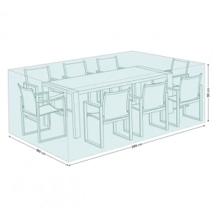 Pokrowiec na zestaw mebli jadalnianych 280x180x90 cm