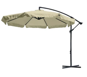 Parasol ogrodowy Czapla 300 x 233 cm beżowy