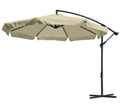 Parasol ogrodowy Czapla 300 x 233 cm beżowy 5905610252144 - Sklep Mrówka - EREM - eremsklep.pl