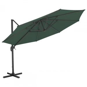 Parasol ogrodowy Kazuar M 300 x 250 cm zielony