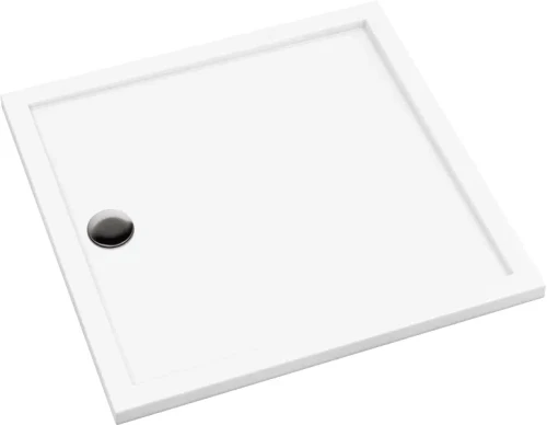 Brodzik kwadratowy Prizma 90 cm KTJ_081B biały Deante 5907650872290 - Sklep Mrówka - EREM - eremsklep.pl