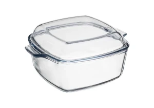 Naczynie żaroodporne Termica 3,4L kwadrat z pokrywą