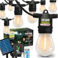 Girlanda solarna Solena 22 x LED 15 m 2700K ciepła + pilot 5907568606840 - Sklep Mrówka - EREM - eremsklep.pl