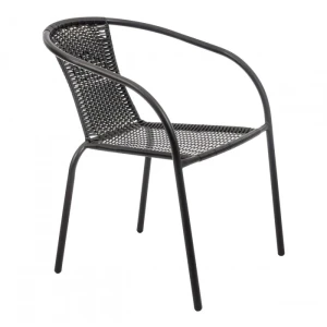 Krzesło ogrodowe Herkules czarny