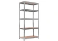 Regał metalowy ocynkowany 180 x 80 x 30 cm udźwig 175 kg 5903317702863 - Sklep Mrówka - EREM - eremsklep.pl