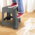Podest taboret ze schodkiem drabinką Graphite antracyt 5906329302472 - Sklep Mrówka - EREM - eremsklep.pl