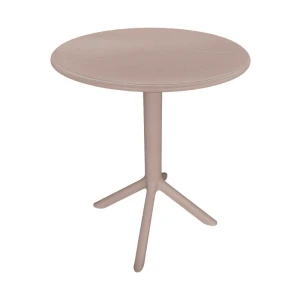 Stolik okrągły 60 x 60 x 75 cm beż