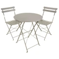 Zestaw mebli ogrodowych Bistro 2 + 1 beż 5905610044473 - Sklep Mrówka - EREM - eremsklep.pl