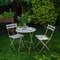 Zestaw mebli ogrodowych Bistro 2 + 1 beż 5905610044473 - Sklep Mrówka - EREM - eremsklep.pl