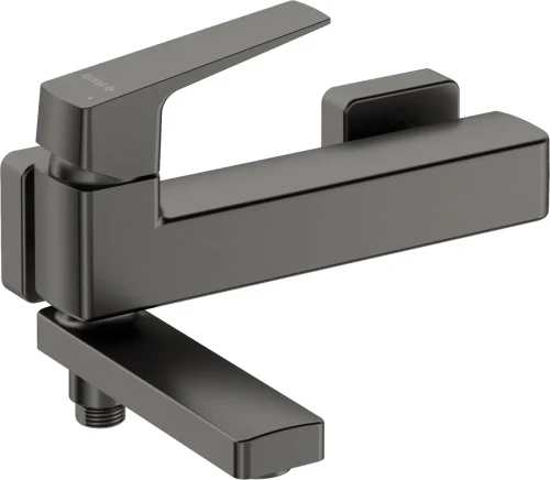 Bateria wannowa ścienna BQL_D12M ze składaną wylewką titanium 5907650869900 - Sklep Mrówka - EREM - eremsklep.pl