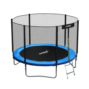 Trampolina ogrodowa 10ft 312 cm z drabinką i siatką zabezpieczającą