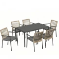 Zestaw mebli ogrodowych jadalnianych Vence dla 6 osób 5905610258641 - Sklep Mrówka - EREM - eremsklep.pl