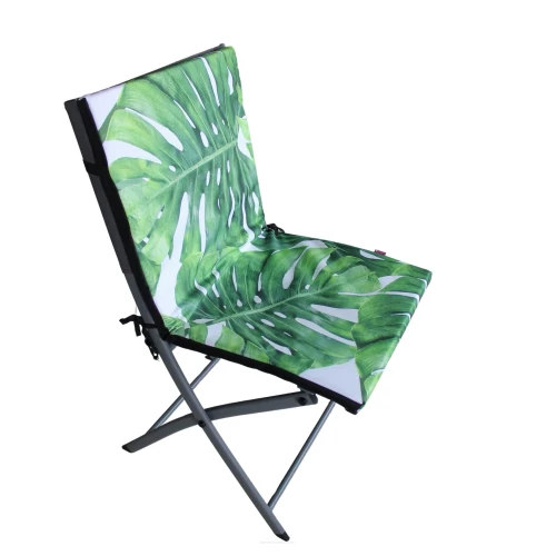 Poduszka wodoodporna na krzesło z oparciem TIP 80x40 cm Galapagos Day 5906090544361 - Sklep Mrówka - EREM - eremsklep.pl