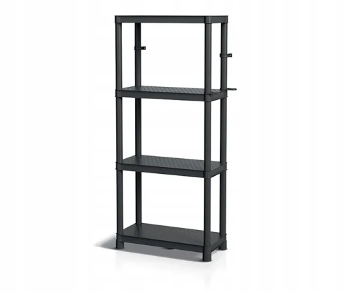 Regał warsztatowy Stackaro Solid 60 HDKSS60 4 półki czarny 5905197867144 - Sklep Mrówka - EREM - eremsklep.pl