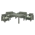 Komplet mebli ogrodowych rattanowych Corfu Fiesta cappucino 3253929123115 - Sklep Mrówka - EREM - eremsklep.pl