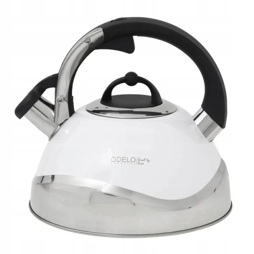 Czajnik Triano White 2,7 L biały srebrny 5901531140997 - Sklep Mrówka - EREM - eremsklep.pl