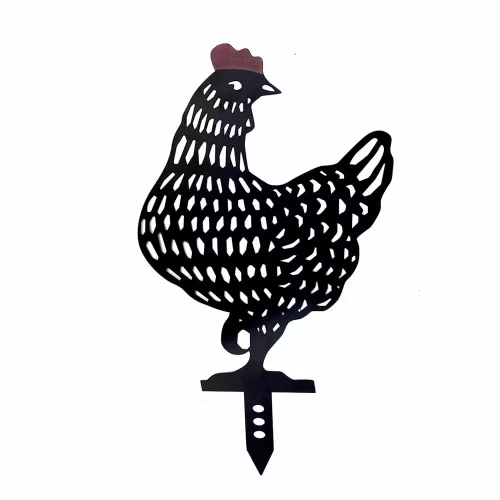 Figurka ozdoba ogrodowa Kura Cokot Muffin 32 x 54 cm 8413246223447 - Sklep Mrówka - EREM - eremsklep.pl