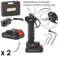 Nożyce akumulatorowe ogrodnicze 21V 30mm 5900779885486 - Sklep Mrówka - EREM - eremsklep.pl