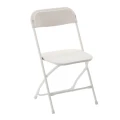 Krzesło cateringowe składane 49,5 x 45 x 81 cm biały 5905629903426 - Sklep Mrówka - EREM - eremsklep.pl