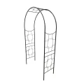 Pergola ogrodowa metalowa łuk RETRO 200x110x43cm czarny 5905481379865 - Sklep Mrówka - EREM - eremsklep.pl